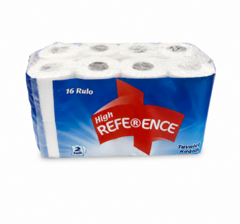 Toiletpapier 2 laags 16rollen.