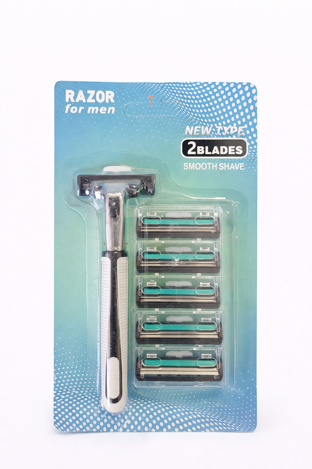 Scheermes Mannen met 5 Mesjes – 2-Blades Razor Set