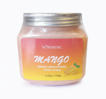 KORMESIC Mango Body Scrub – Brightening & Exfoliating 300g