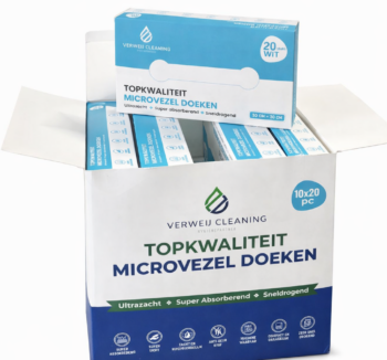 Microvezeldoek verweijcleanijng